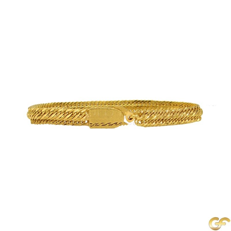 Mens 22ct deals gold bracelets